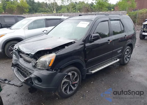 2005 Honda Cr-V Ex из США, поврежденный, VIN JHLRD78885C004384